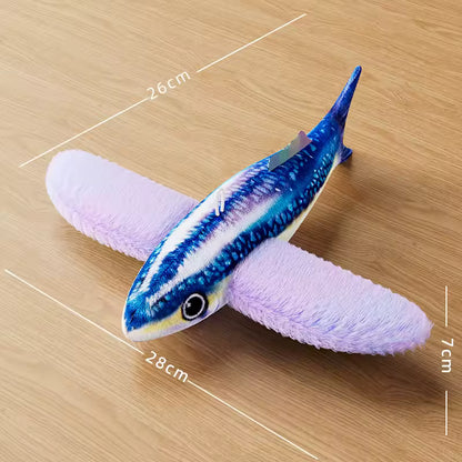 2025 New Electric Bird Cat Toy, Touch-Activated Interactive Chirping & Flapping Wings, Hanging Kitten Play Toy for Indoor Cats