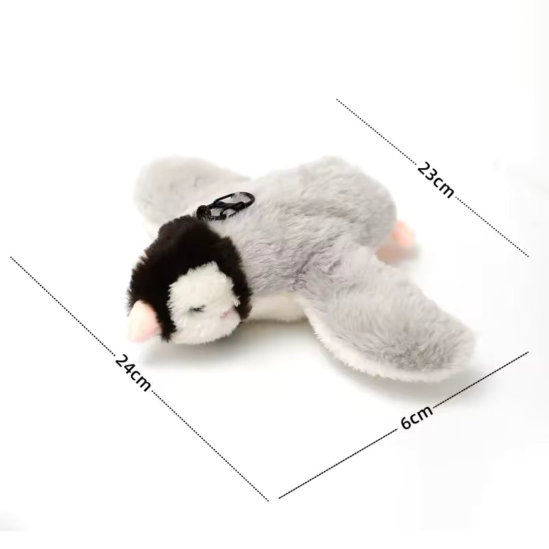 2025 New Electric Bird Cat Toy, Touch-Activated Interactive Chirping & Flapping Wings, Hanging Kitten Play Toy for Indoor Cats