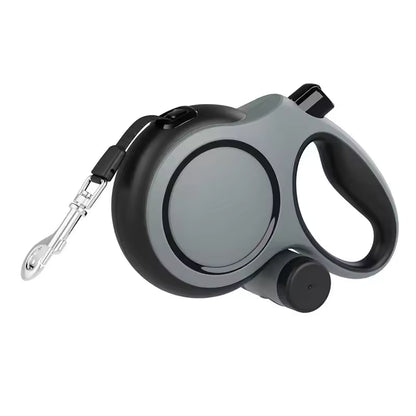 Dog Leash Retractable Roulette Collar for Small Big Dogs Accessories Adjustable Walking Hiking French Bulldog Rop