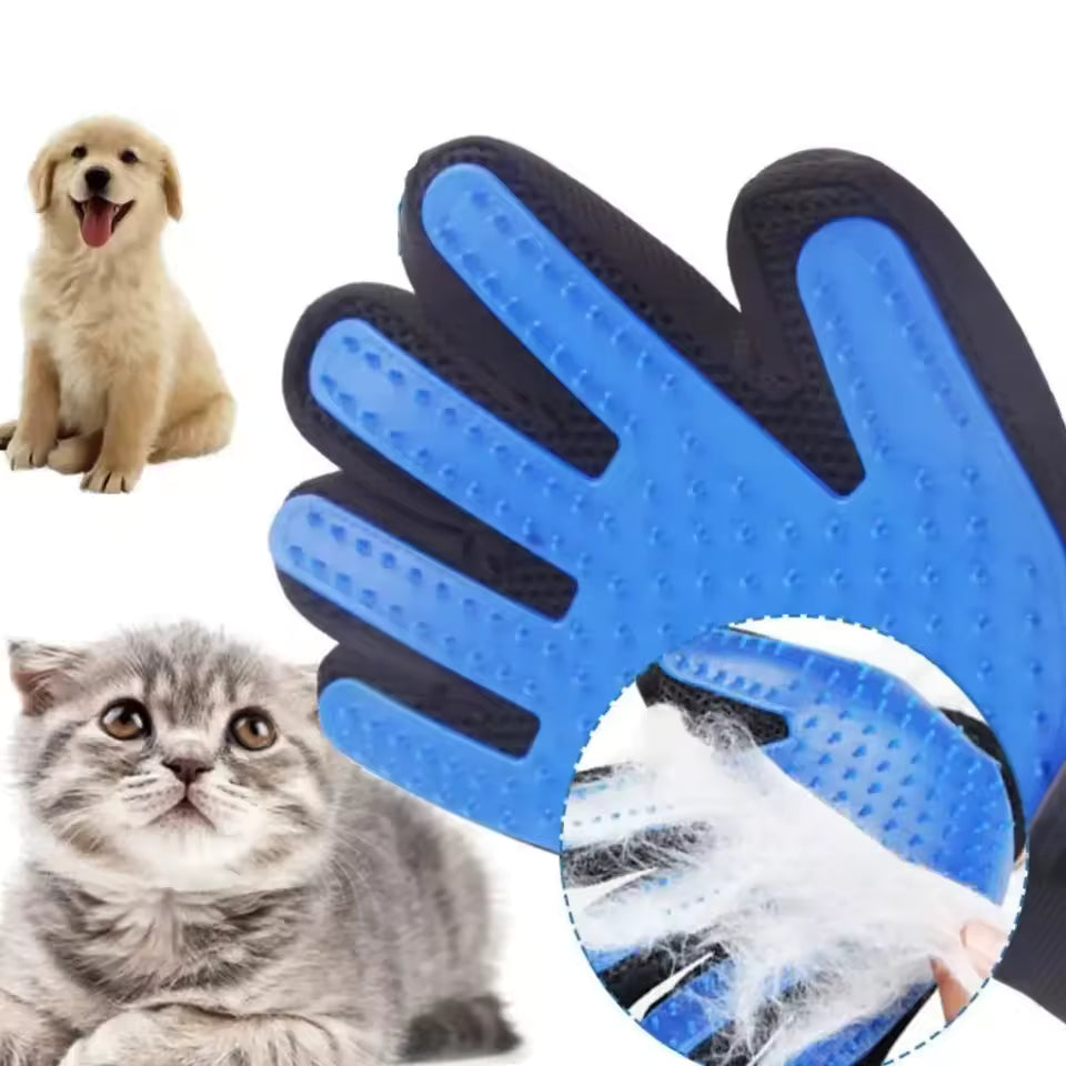Pet Fur Grooming Gloves Universal Cat Dog Comb Bathing Brush For Cats Hair